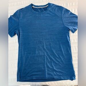 Men's Eddie Bauer Crew Neck Short Sleeve Shirt - Blue